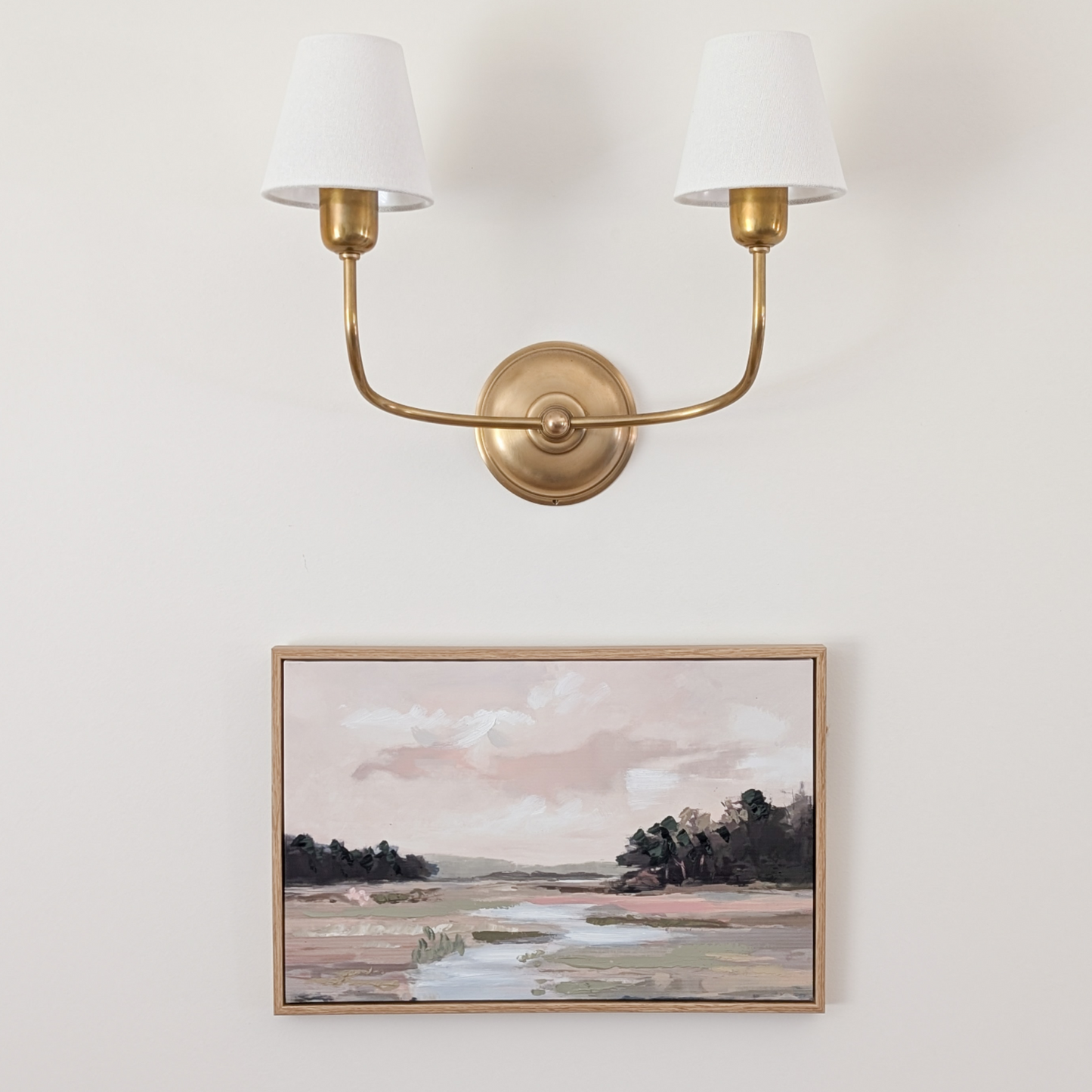 Quiet River Landscape Wall Art