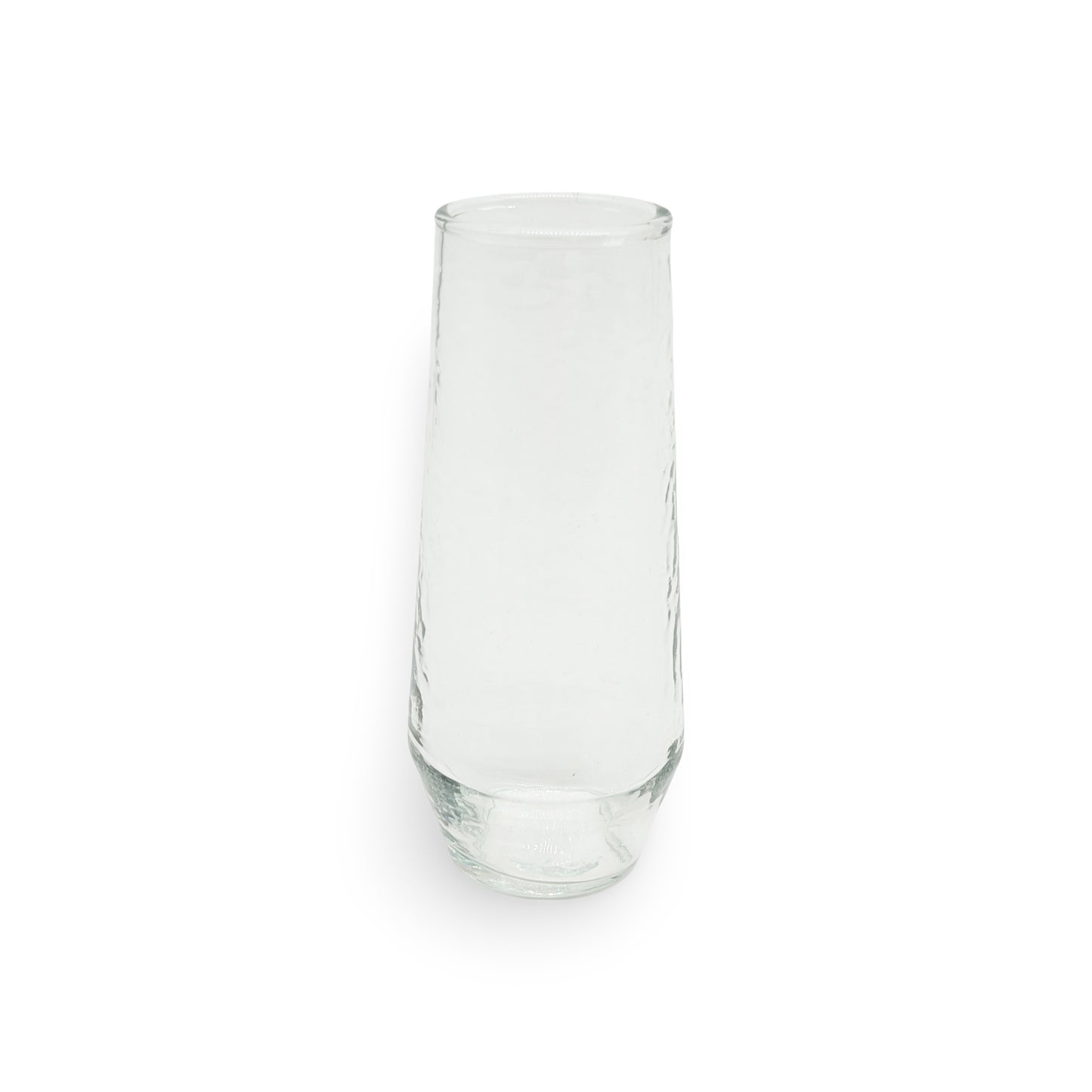 Handblown Hammered Champagne Glasses - Set of 2