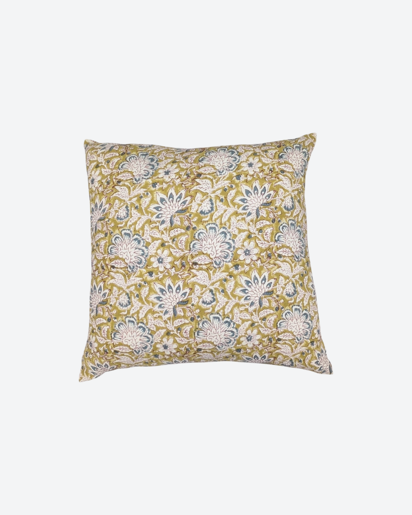 Bri Hand Block-Printed Cushion