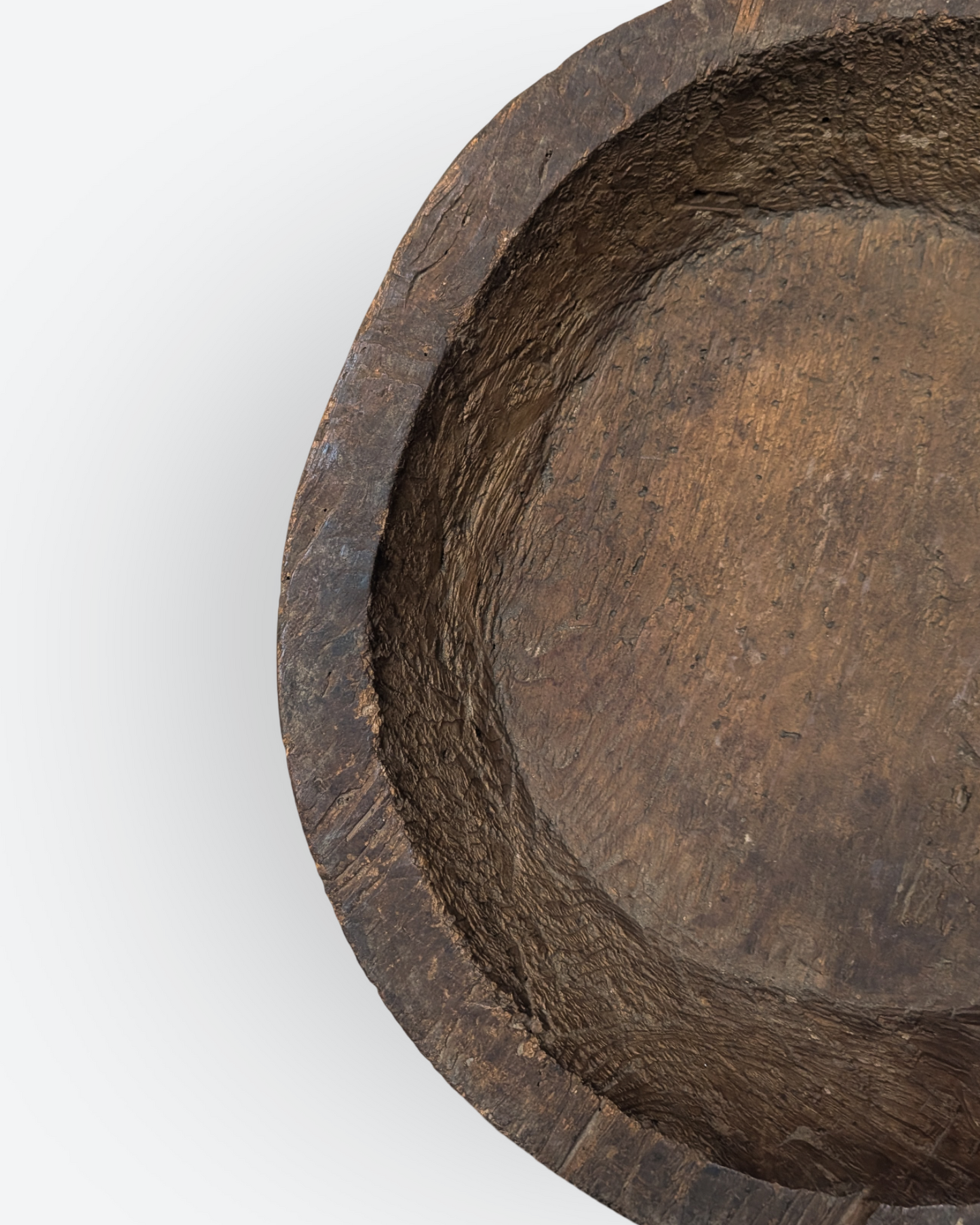 Large Wooden Bowl I