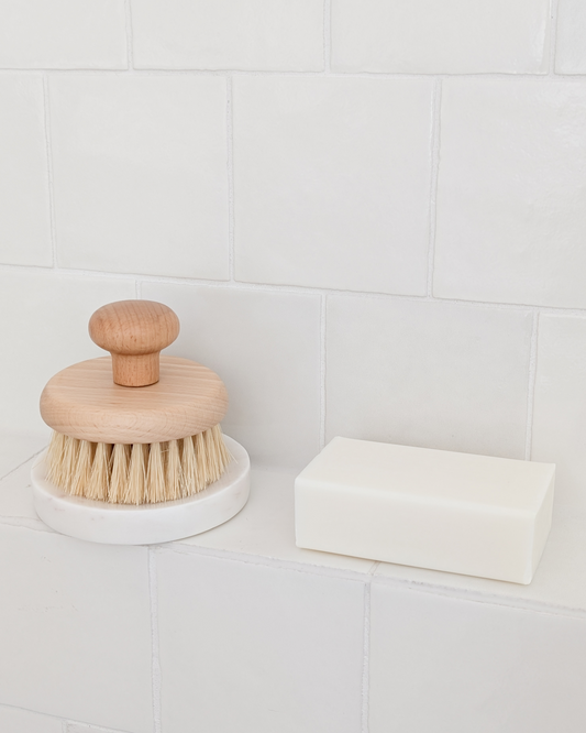 Round Marble Indent Dish