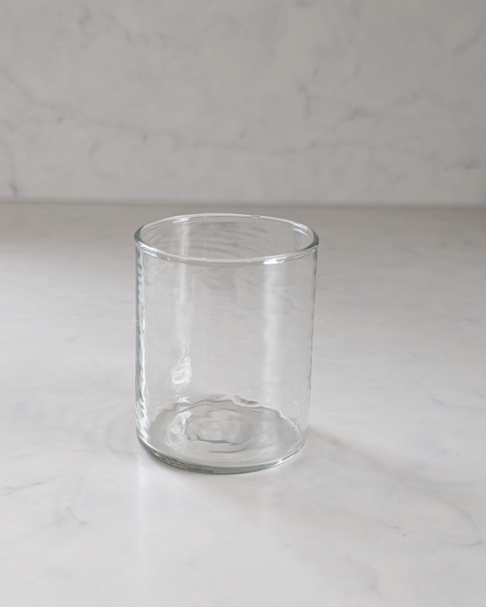 Handblown Hammered Glasses - Set of 2