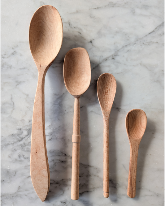 Mixed Beechwood Wooden Spoon - Set 2