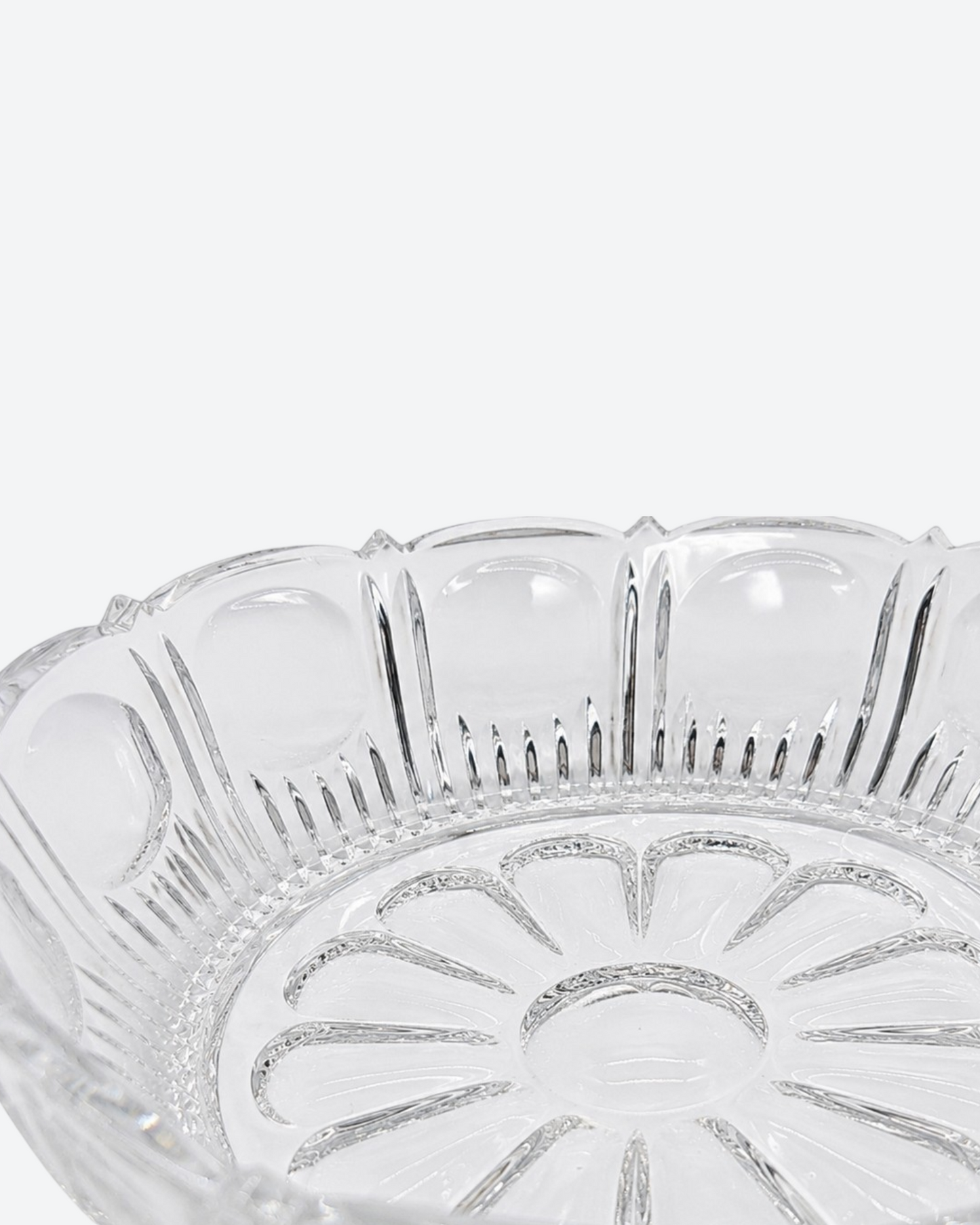 Scallop Glass Bowl