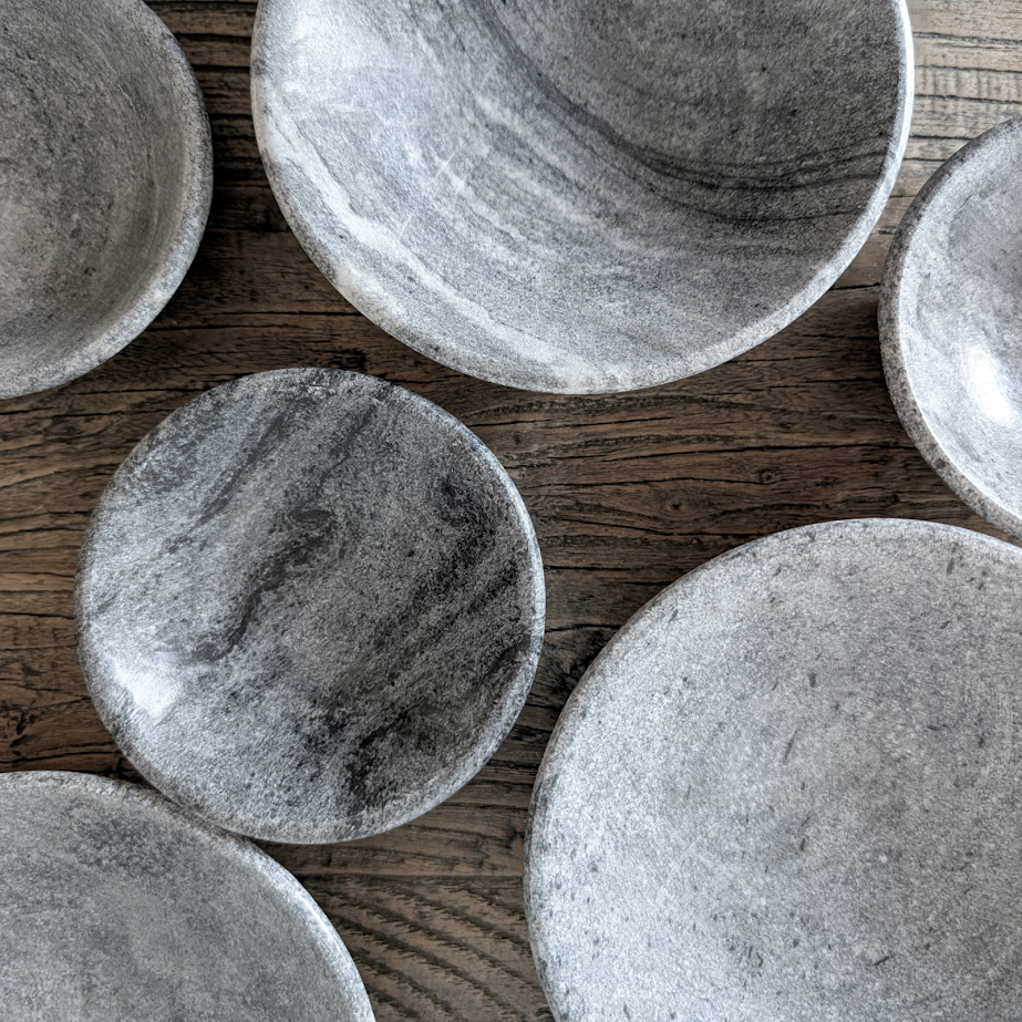 Marble Grey Ravi Bowl