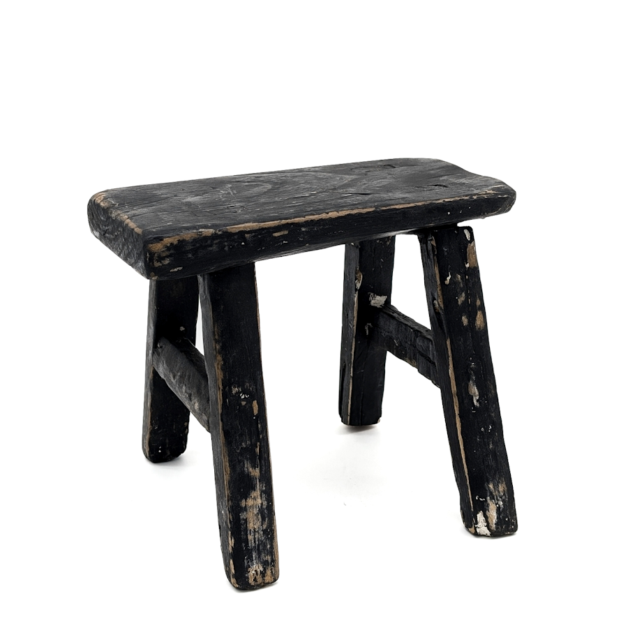 Black Mini Stool