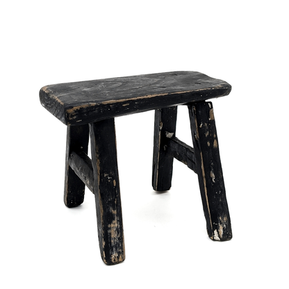 Black Mini Stool