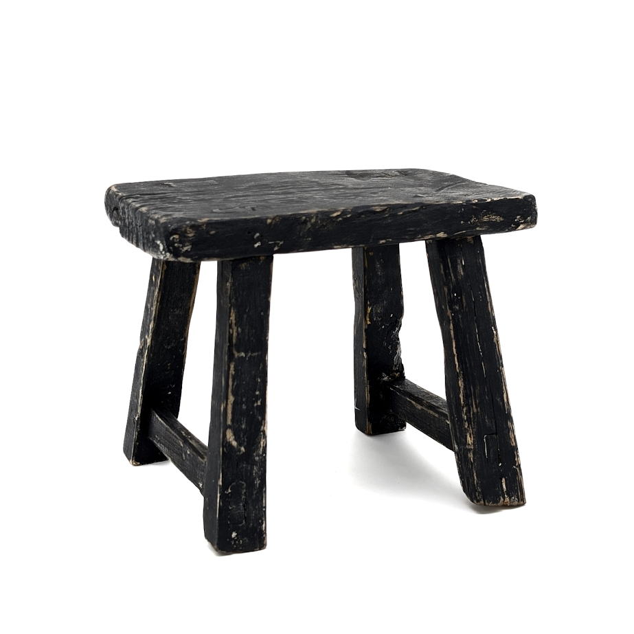 Black Mini Stool