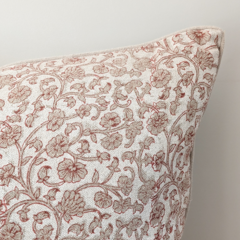 Kleo Hand Block-Printed Lumbar