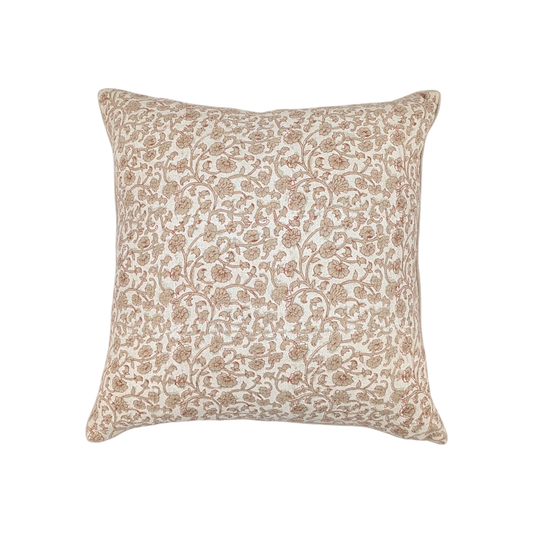 Kleo Hand Block-Printed Cushion