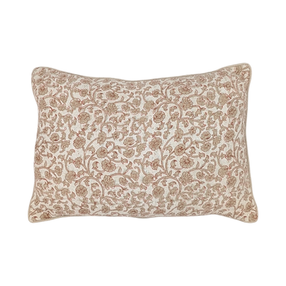 Kleo Hand Block-Printed Lumbar