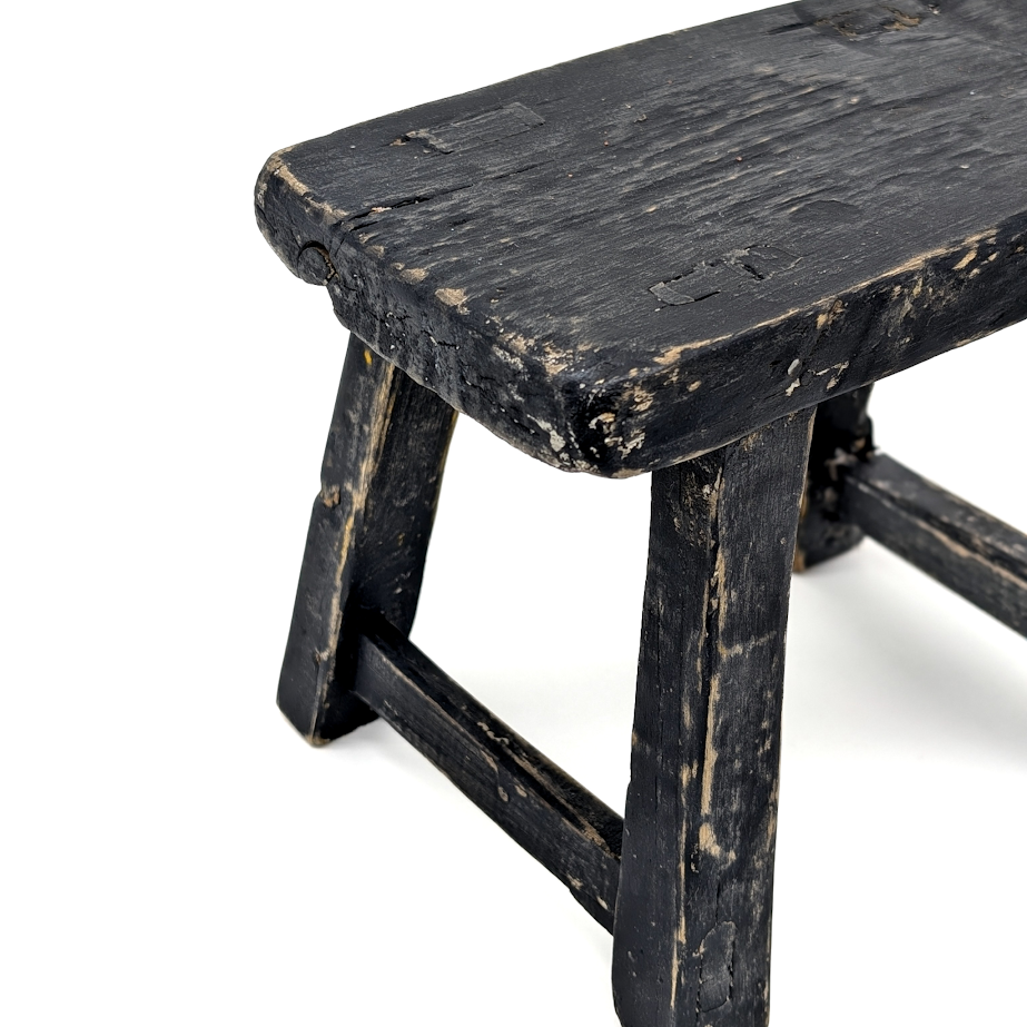 Black Mini Stool