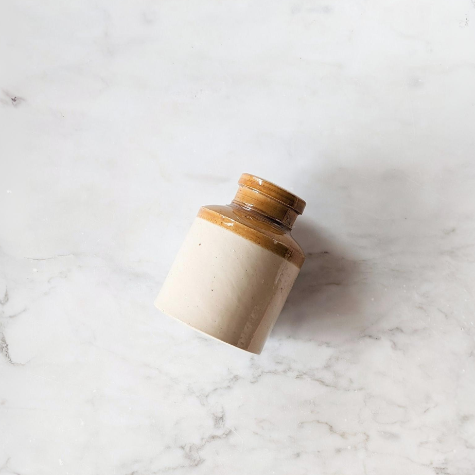 Mini Vintage Stoneware Pot