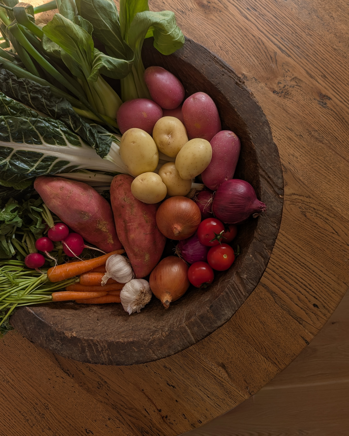 Large Wooden Bowl I