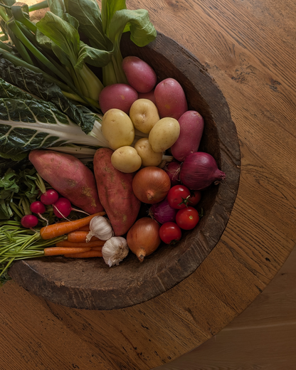 Large Wooden Bowl I