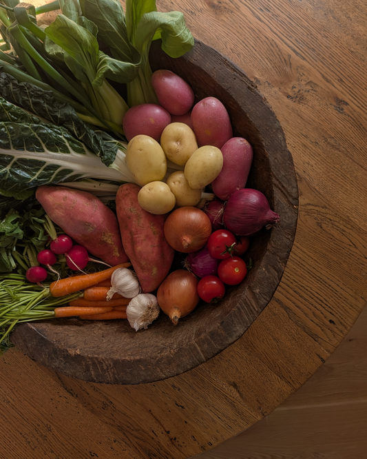 Large Wooden Bowl I