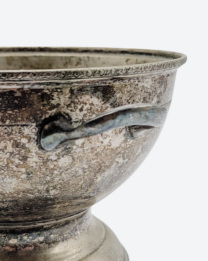 Silver-Plated Footed Bowl