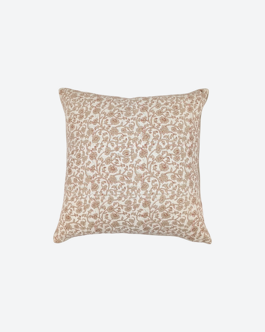 Kleo Hand Block-Printed Cushion