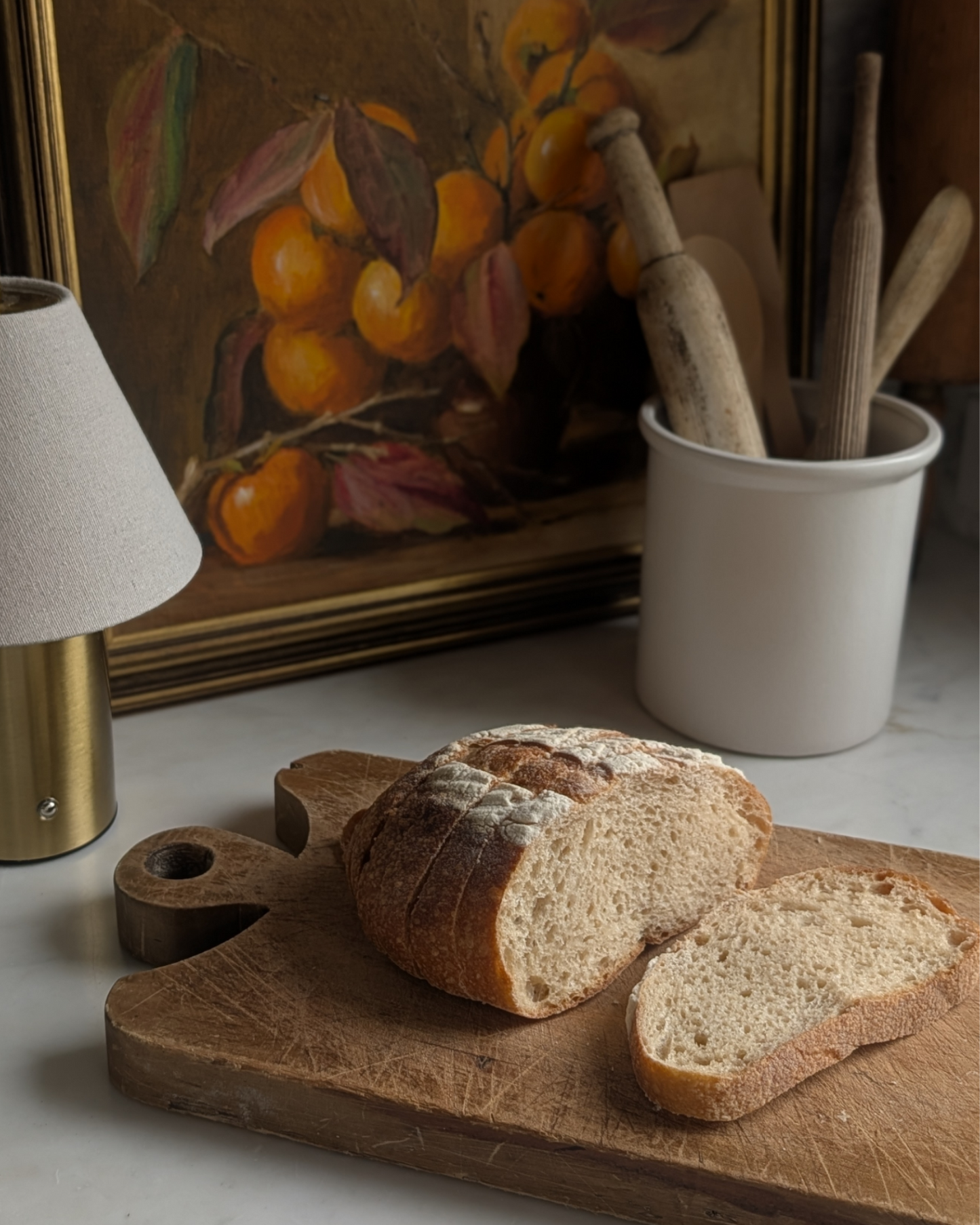 Vintage French Bread Board I