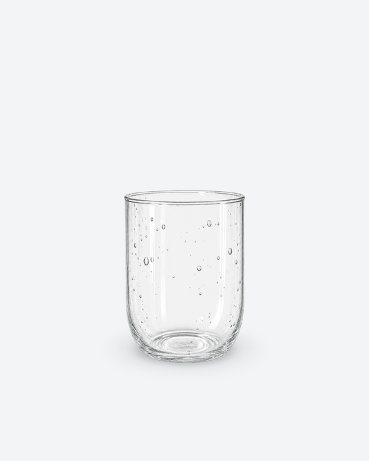 Seeded Clear Glasses Set of 4 - 8 oz