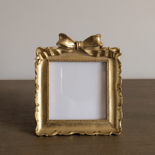 Bow Photo Frame 4 x 4