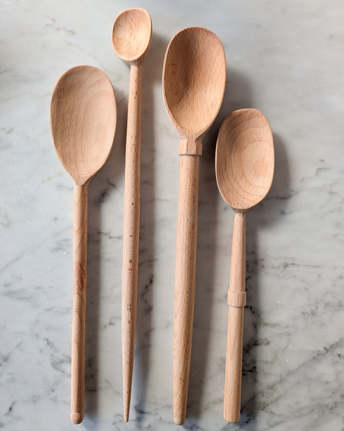 Mixed Beechwood Wooden Spoon - Set 1