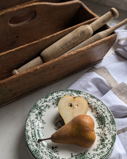 Vintage French Wood Caddy