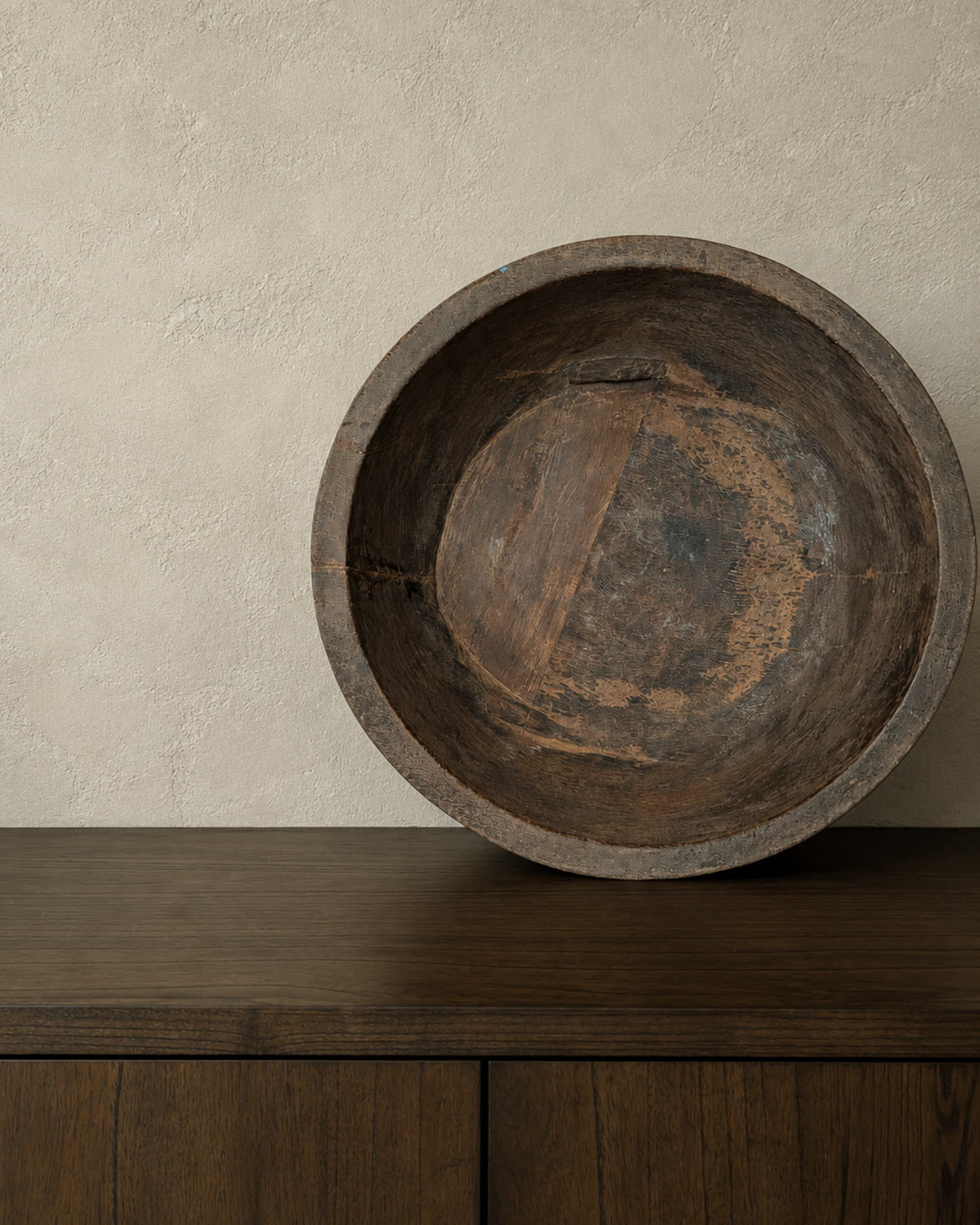 Large Wooden Bowl II