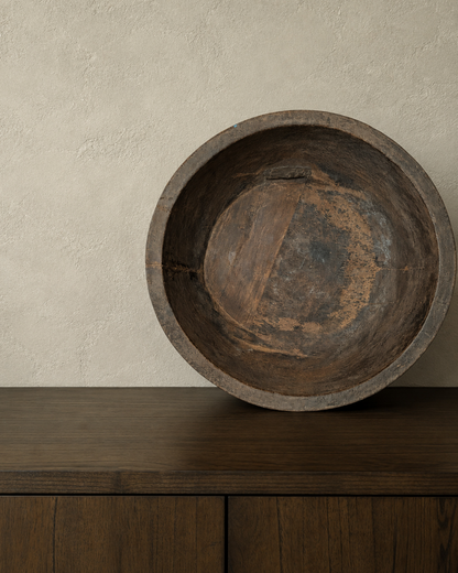 Large Wooden Bowl II