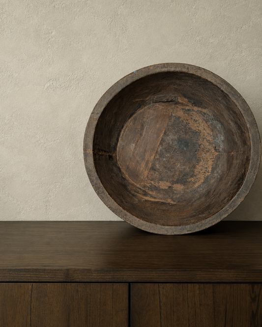 Large Wooden Bowl II