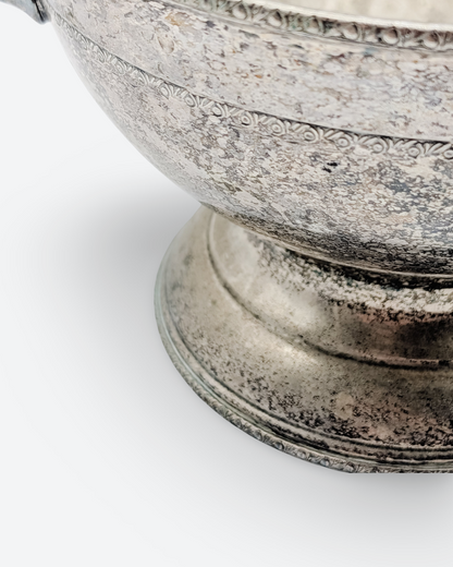 Silver-Plated Footed Bowl