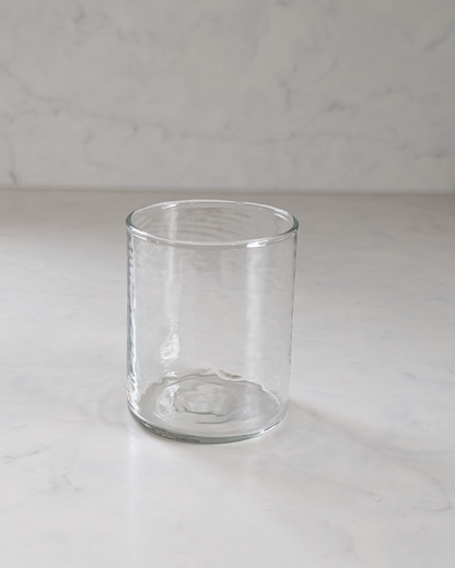 Handblown Hammered Glasses - Set of 2