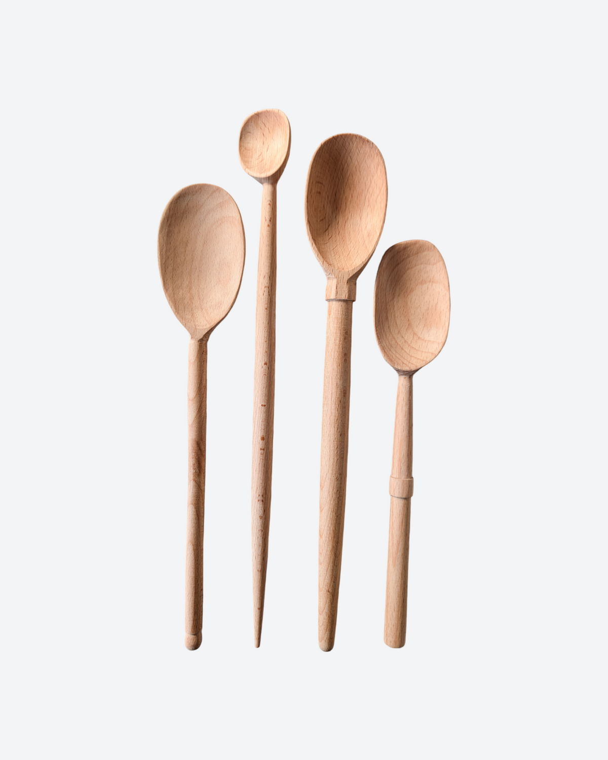 Mixed Beechwood Wooden Spoon - Set 1