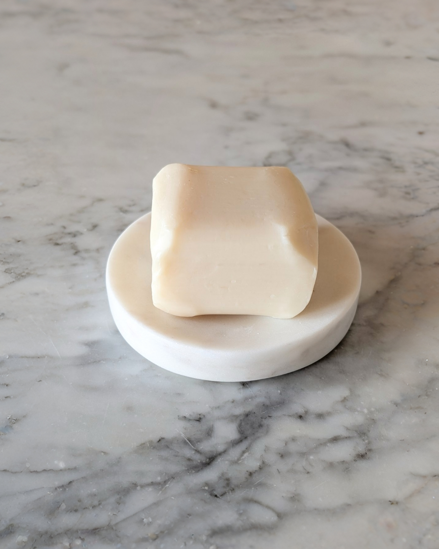 Round Marble Indent Dish