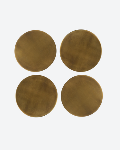 Brass Coaster - Set of 4
