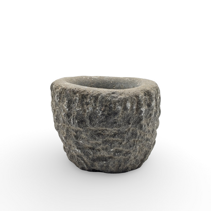 Stone Mortar Candle