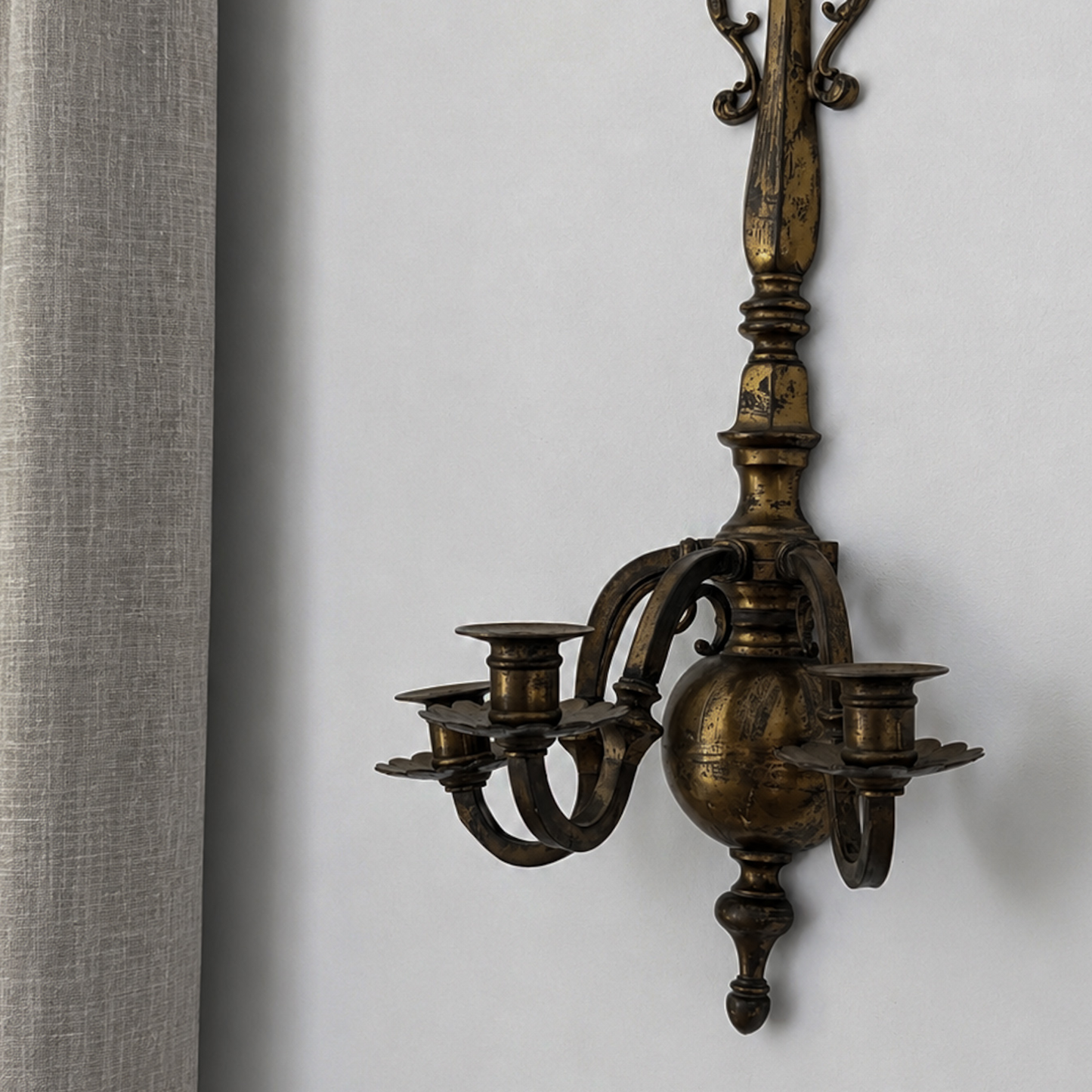 French Rococo Revival Wall Candelabra